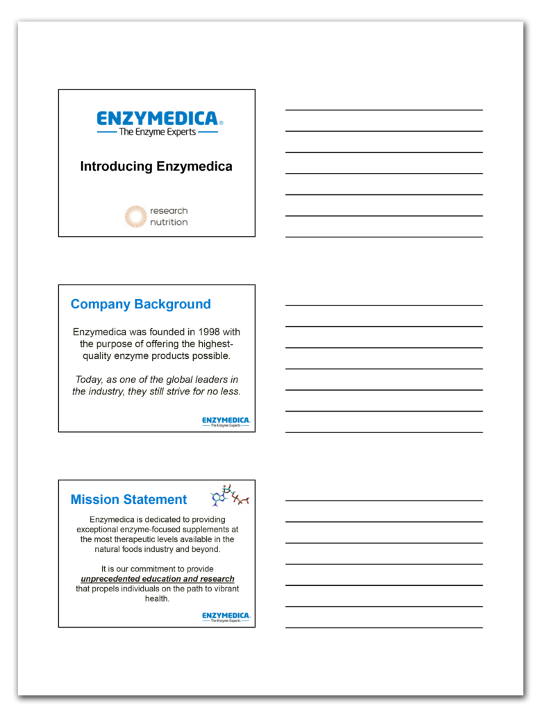Retail---Enzymedica-Intro-Presentation_NOTES-1